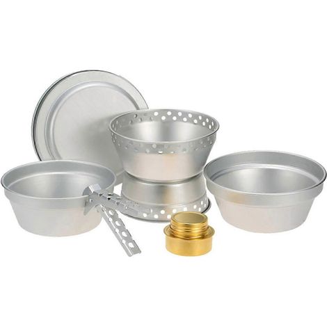 Mini réchaud à alcool pour le camping, brûleur à alcool portable -- (1/5)