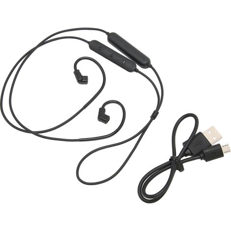 Câble adaptateur Bluetooth pour casque sans fil à faible latence avec microphone et télécommande (1/5)