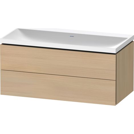 Duravit L-Cube conjunto en c suspendido, 2 cajones, sin