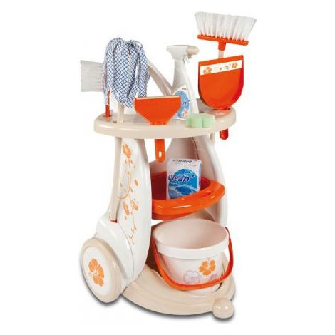 Set de limpieza SMOBY 24617 + carrito (1/3)