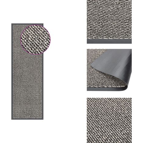 Fußmatten - Living Fußmatte getuftet 60x180 cm Hellbraun (1/5)
