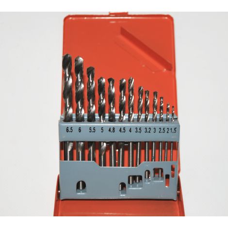 SET 13 PZ PUNTE PUNTA PROFESSIONALI TRAPANO ACCIAIO ALLUMINIO FERRO QUALITA' ARA