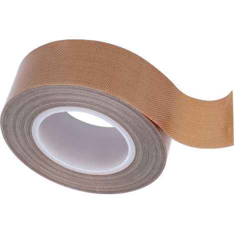 PTFE-Klebebandrolle, Hochtemperatur-Klebstoff, Dichtungs- und Isolierband für Vakuumiergeräte, 0,25 mm x 19 mm x 10 m (1/5)