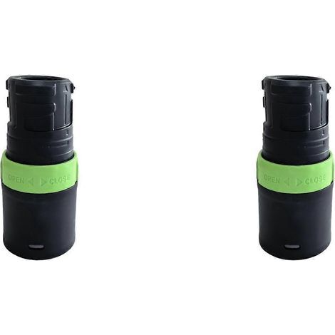 Pièces de rechange pour adaptateur Festool D27 DAG-AS : 2 manchons antidérapants. Raccord de tuyau sécurisé, kit compatible aspirateur. (1/5)