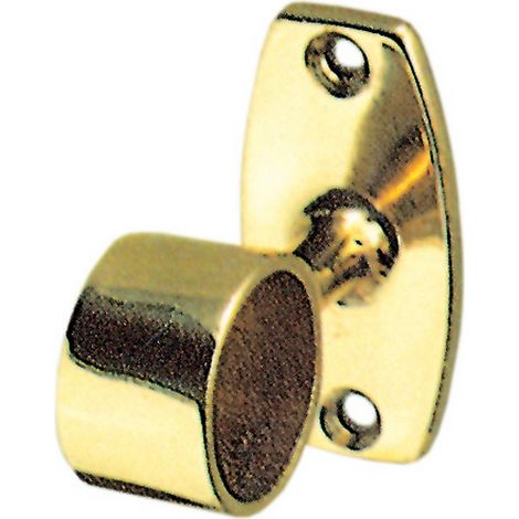 6PZ FINALE IN OTTONE CROMATO DA AVVITARE X TUBO DIAMETRO MM.30 (1/2)