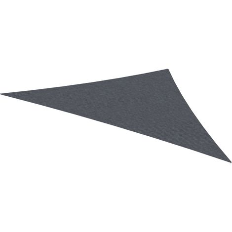 Voile d'ombrage Austral triangle graphite 3,6 x 3,6 x 3,6 m - GARD&ROCK (1/4)