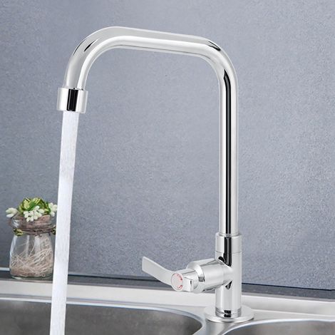 Moderne G1/2"-Einhebel-Küchenarmatur, Kaltwasser-Einzelarmatur, Wohnaccessoire (1/5)