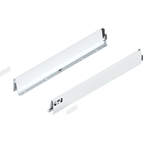 Blum TANDEMBOX Zarge, Höhe M 83 mm, NL 650 mm, links/rechts, für TANDEMBOX intivo/antaro, seidenweiss (1/2)