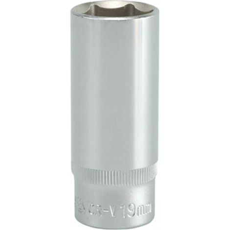 Llave de vaso de 19 mm (3/8") 6K. L. Yato (1/4)