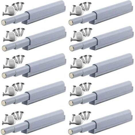 Chiusure magnetiche push-to-open Apre e chiude la porta con una semplice spinta (10 pezzi)