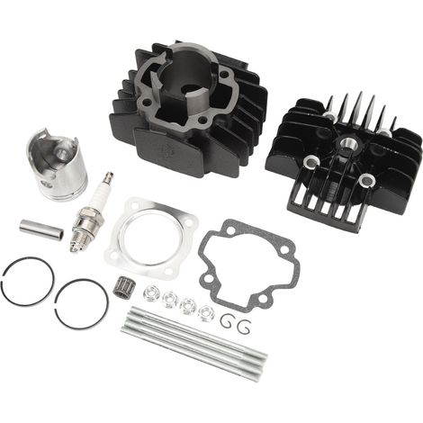 Zylinderkopfdichtungssatz, Kolben, Zylinder 40 mm Top End Kit 4J2 11111 00 00, inklusive Zündkerze für PW50 QT50 Motorrad (1/5)
