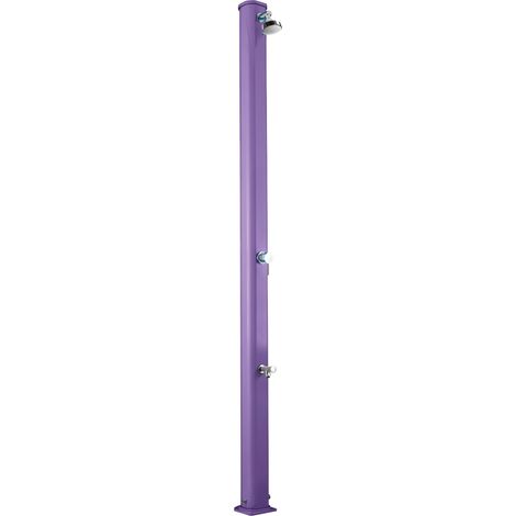 Doccia Solare da Giardino 25L Miscelatore e Lavapiedi Arkema Jolly S Viola