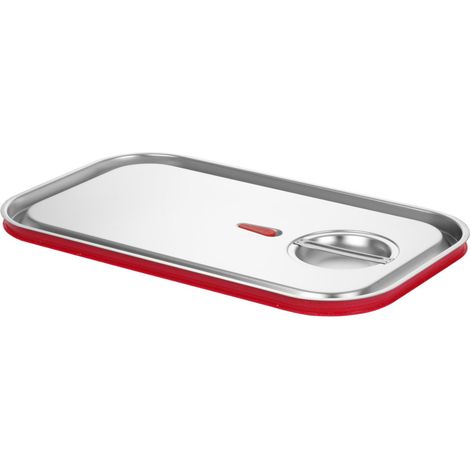 Tapa con junta para recipientes GN 1/1 Kitchen Line de 530x325 mm.