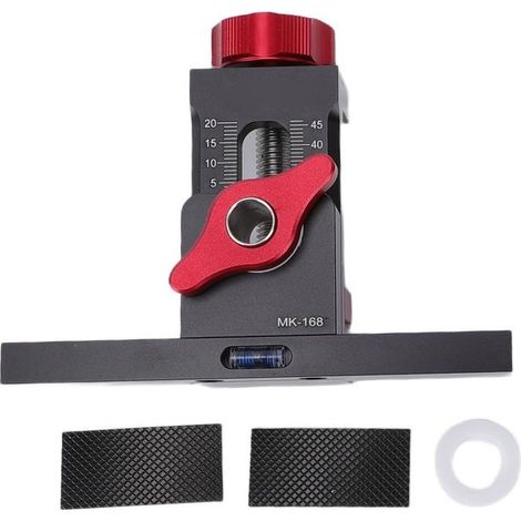 BelleRise - Outil pose portes armoires – Aluminium niveau bulle – Réglage 18 mm – Cuisine & menuiserie (1/5)