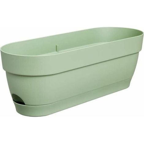 Vaso rettangolare da Balcone Elho 50 cm Verde Plastica (1/5)