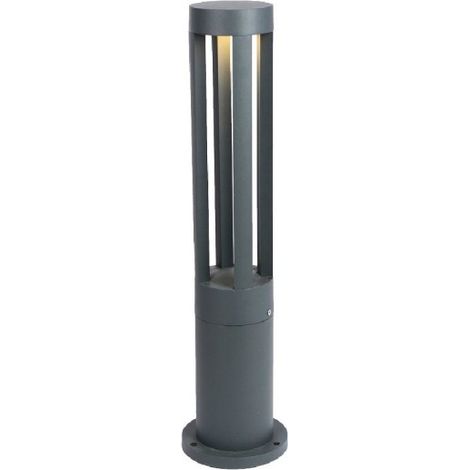 Trade Shop - Lámpara De Jardín De La Lámpara 12 Vatios Led Led Externa Ip65 Blade Grey Es28 - (1/3)