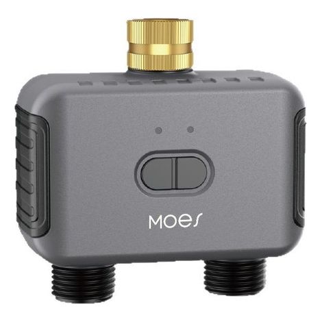 Controlador de agua inteligente para Alexa y Google Home, riego automático, con programación, fácil de usar. (1/5)