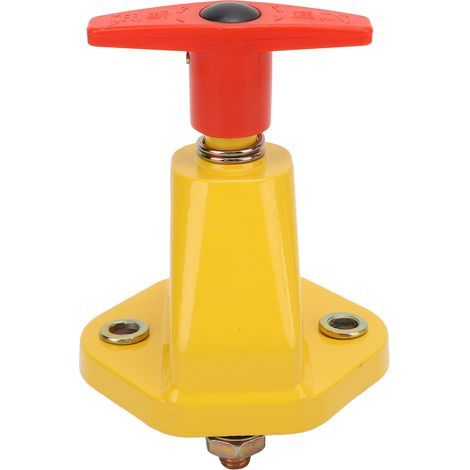 Interrupteur de batterie de voiture 300 A, sécurité améliorée, coupure de courant robuste, déconnexion principale pour bateau, camping-car, remorque, camion, ATV, DC 12 à 48 V. (1/5)