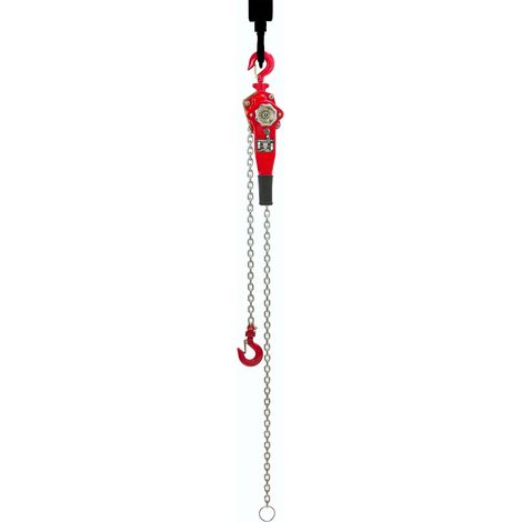 Hebelzug Flaschenzug Kettenzug Handhebelzug Handkettenzug 750kg 2m Kette