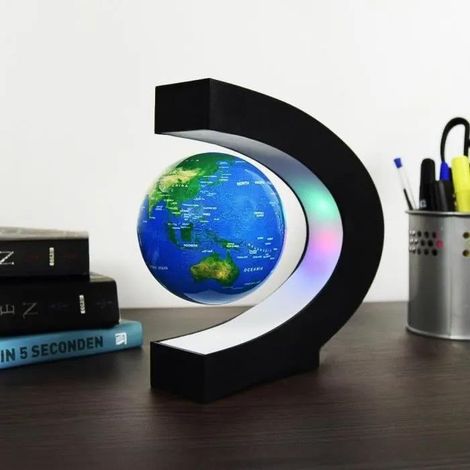 Northix Lámpara de Sobremesa en Levitación Blanca LED