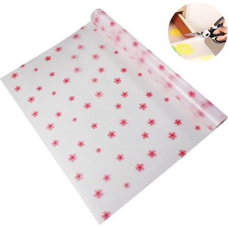 Tappetino in EVA stampato per mobili, resistente all'umidità, ideale per armadi, scarpiere e cassetti, ritagliabile, idrorepellente e oleorepellente, perfetto per la cucina. (1/5)