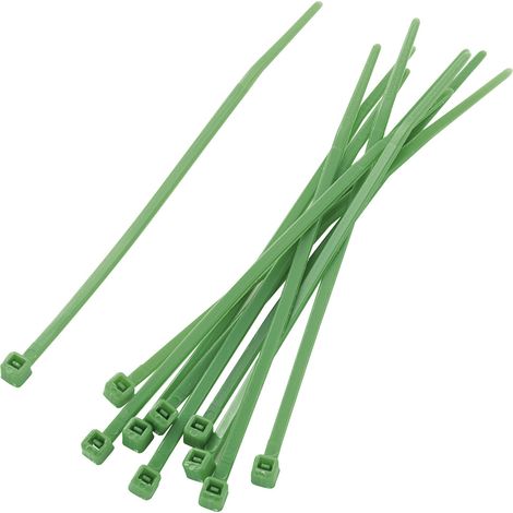 TRU COMPONENTS 1592779 TC-PBR-100-4GN203 Kabelbinder 100 mm 2.50 mm Grün 100 St.
