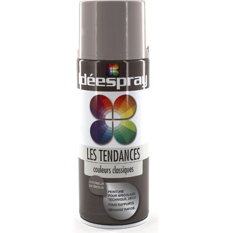 Bombe de peinture Taupe brillant (1/2)