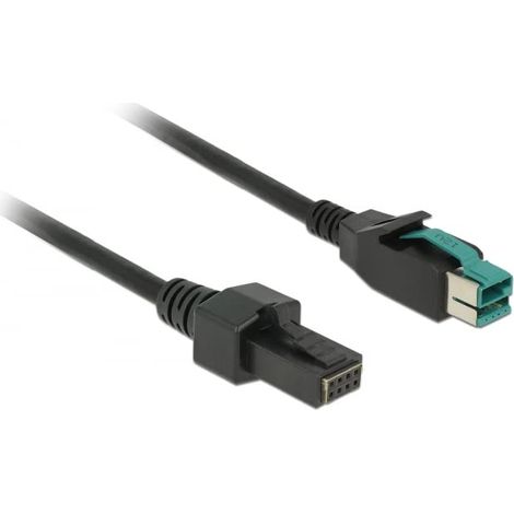 DELOCK 85485 CÂBLE ÉLECTRIQUE NOIR 4 M POWEREDUSB (1/5)