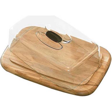 Conteneur à fromage rectangulaire en bois 30x21 cm Checco