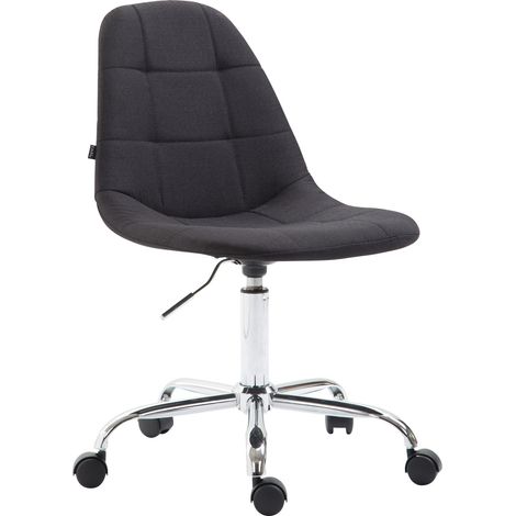 Fauteuil de bureau Reims Tissu Noir (1/3)