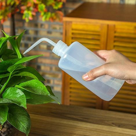 Arrosoir de Précision pour Plantes - PP/PET Translucide - Bec Fin Réglable - Idéal Succulentes - Taille S (13x6cm) - 1 Pièce (1/4)