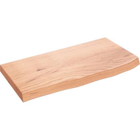 Maison Exclusive - Waschtischplatte Hellbraun 60x30x(2-4) cm Mass