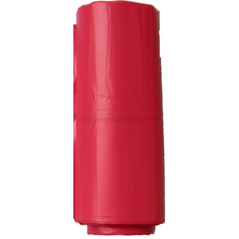INTERPACK - Carton de 200 sacs poubelles rouges 110 litres Epaisseur 50µ - SB12C1RR