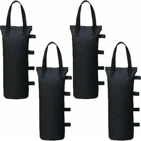 Poids de lestage pour tonnelle - MHY® - Lot de 4 - Tissu Oxford 600D - Imperméable - Capacité 10 kg - Coutures doubles (1/4)