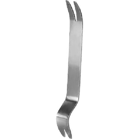 18 cm Metall-Hebelwerkzeug zum Entfernen von Verkleidungen, Türclips, Armaturenbrett- oder Radioclips, Schraubenschlüssel-Zubehör