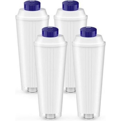 4 Pcs Filtres pour Delonghi Magnifica s,Dinamica,ECAM,ESAM,ETAM,Primadonna,BCO,EC Serie Machine à café , Cartouches de Filtre à eau pour Delonghi , pour Adoucir l'eau et Réduire le Calcaire (1/4)