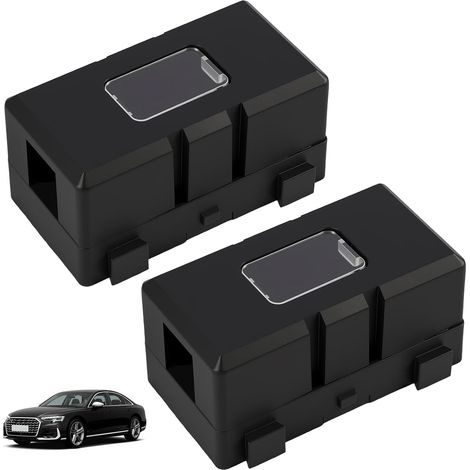 2PCS Porte-Fusibles Midi 12V-58V,Support de Fusible à Courant Élevé 30-200A avec Vis M5,Résistant aux Éclaboussures et Ignifuge, Compatible Voitures,Camions,Bus,Caravanes,Véhicules de Chantier (1/5)