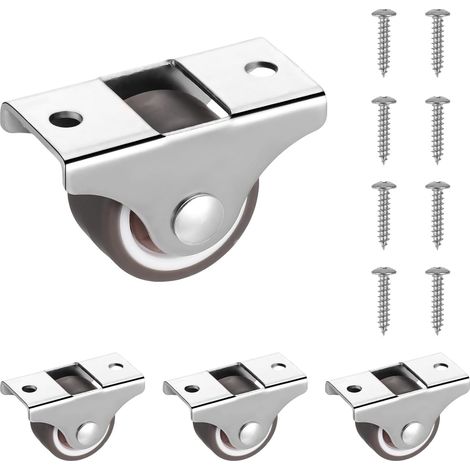 petites roulettes pivotantes pour armoire 2 5 cm 1 pouce de (1/5)