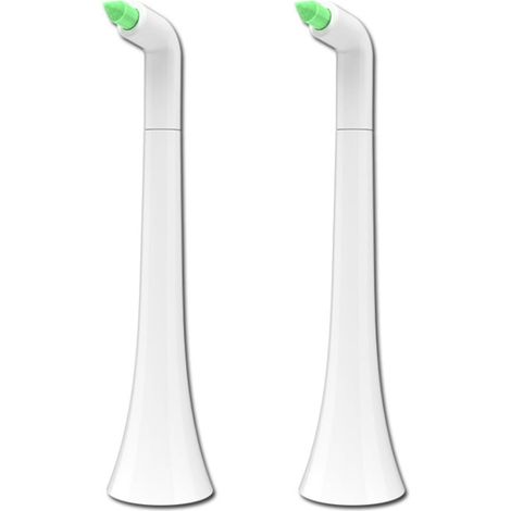Lot de 2 brosses de rechange, interdentaires, compatibles avec les systèmes de tête de brosse Sonicare et Dontodent Click-on (1/5)