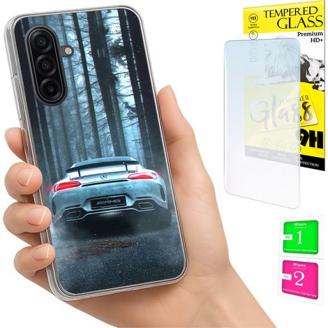Custodia per Samsung Galaxy A17 5G, cover fotografica, cover posteriore + vetro 9H (1/5)