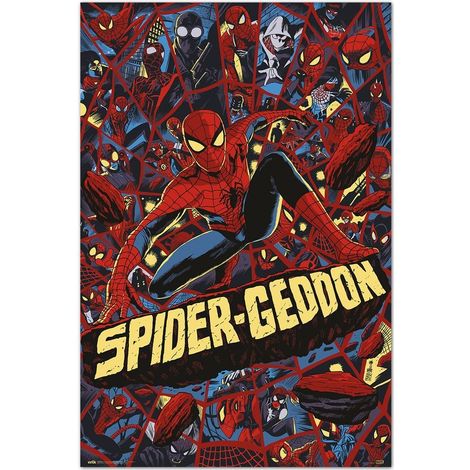 POSTER 61 X 91 CM MARVEL SPIDERMAN - SPIDER-GEDDON 0