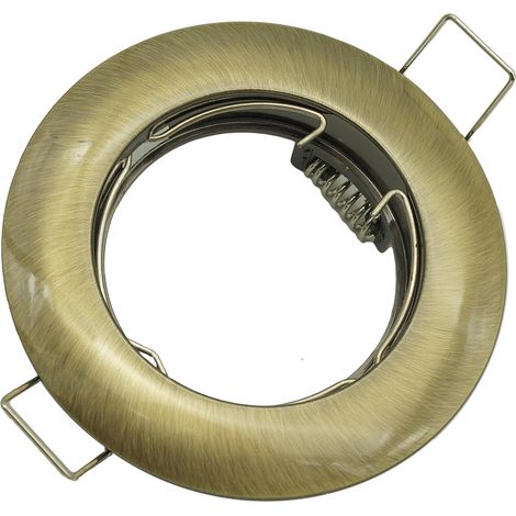 Runde Messing-Deckenleuchte GU10 ID-1059 Idealed (1/3)