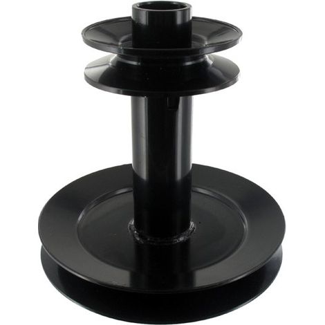 Poulie Double Adaptable Mtd Pour Paliers De Lame. Remplace Origine 756-04196a. (1/2)