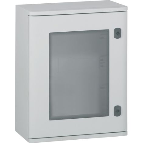 coffret legrand marina - en polyester - 400 x 300 x 200 mm - porte vitrée