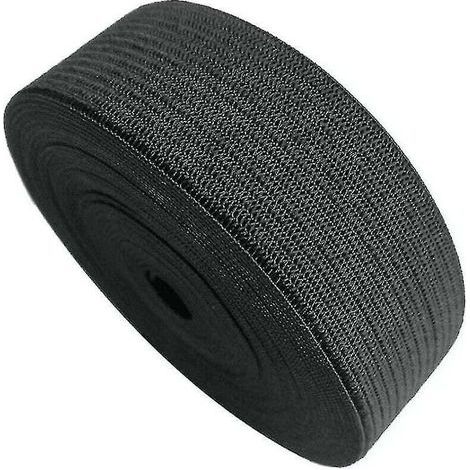 5 Meter Gummiband, 40 mm breit, schwarz (1/5)