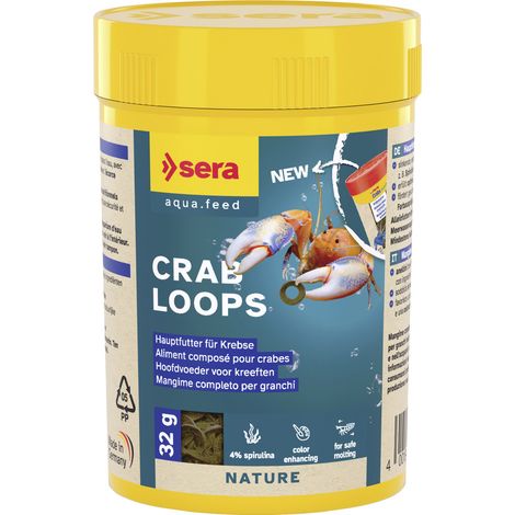 Sera Krebsfutter Crab Loops 100 ml Fischfutter