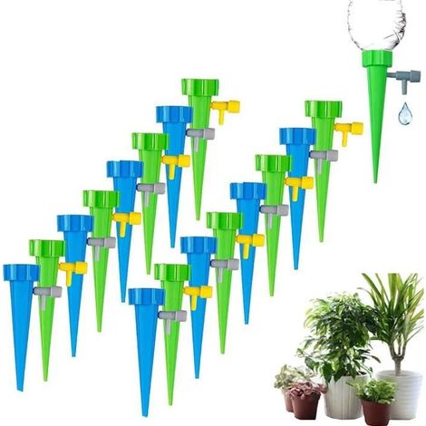 Tropfbewässerungsset - 20 Teile - Verstellbar und hitzebeständig - Für den Garten