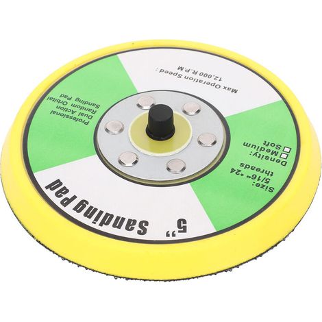 EJ.LIFE Disques de ponçage et de meulage, disques de meulage ABS de 5 pouces / 125 mm, meulage de ponçage universel, disque de meulage de polissage Meule abrasive pour meuler les bords et les surfaces (1/5)