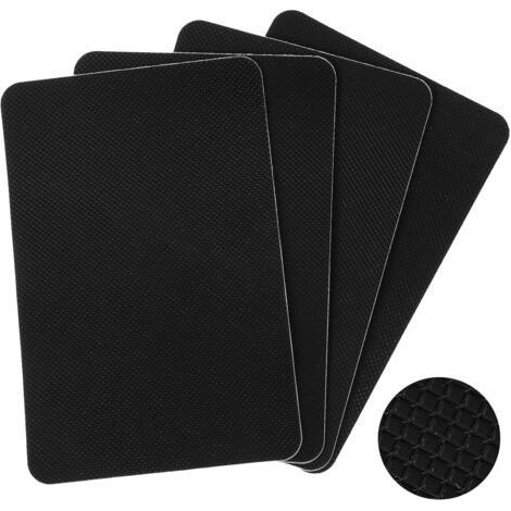 4 Pack Ultra Thin Heavy Duty Rubber Adhesive Strips for Safer Grips and Surfaces - Waterproof, Sound Absorbing, Anti-Vibration, Heat Resistant - for t (1/5)