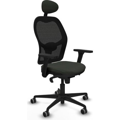 Piqueras y Crespo Jorquera Sedia da Ufficio Nera Confortevole (1/3)